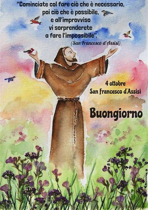 Pin Di Angela Bui Su Buongiorno San Francesco Buongiorno Immagini