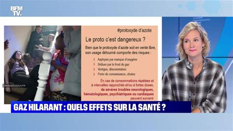 Bfmtv R Pond Vos Questions Gaz Hilarant Quels Effets Sur La Sant