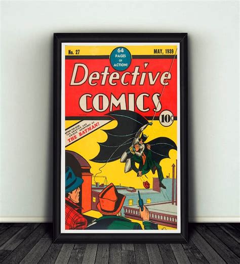 11x17 Detective Comics 27 Comic Book Cover Batman Dark Knight - Etsy