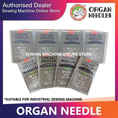 Original Organ Needle DB DP DC Jarum Organ Jarum Mesin Industri