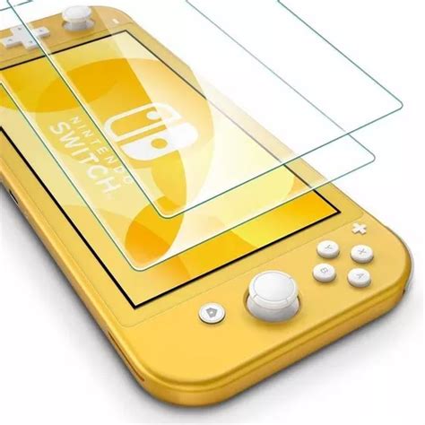 Kit Pel Culas Vidro Temperado Tela Nintendo Switch Lite