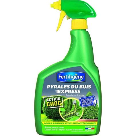 Fertiligène Insecticide pyrales du buis Express Ferti prêt à l emploi