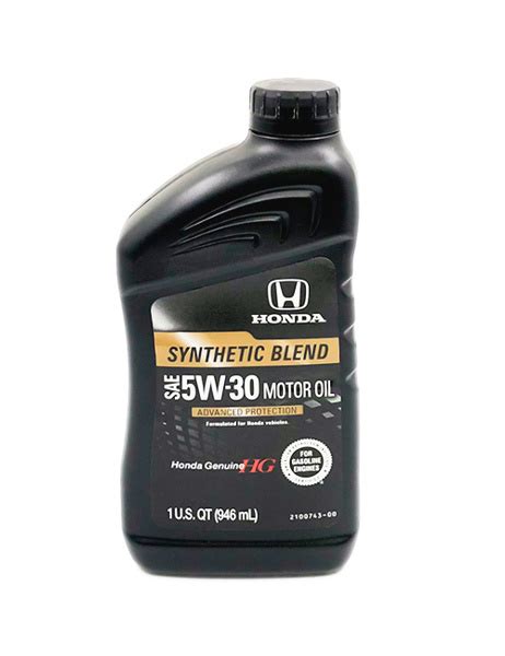 Масло моторное Honda 5W-30 Полусинтетическое - купить в интернет ...