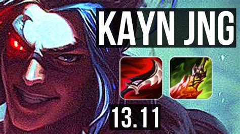 Kayn Vs Nocturne Jng Games Godlike K Mastery