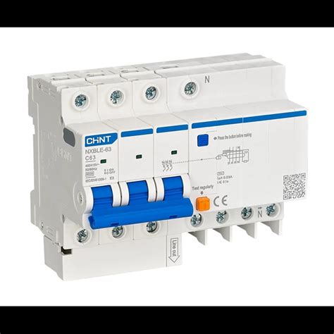 Sell Residual Current Circuit Breaker Rcbo Chint Nxble P N A