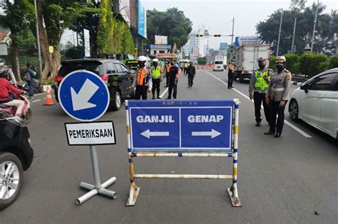 Ganjil Genap Di Hari Pertama Perpanjangan Ppkm Darurat Kota Bogor