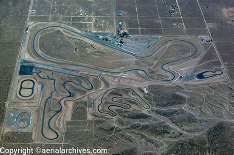 Aerial Photograph Of The Willow Springs International Raceway Rosamond