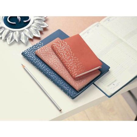 Agenda Civil Semainier Exacompta Bleu X Cm Am Lie