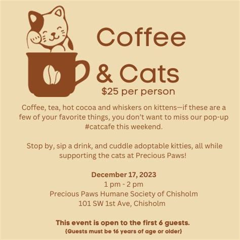 Precious Paws Cat Café Chisholm Chamber