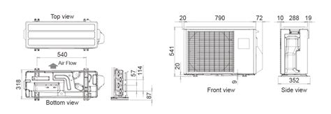 7 Photos Split Unit Air Conditioner Dimensions And Description - Alqu Blog