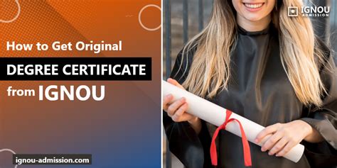 How To Get Original Degree Certificate From IGNOU