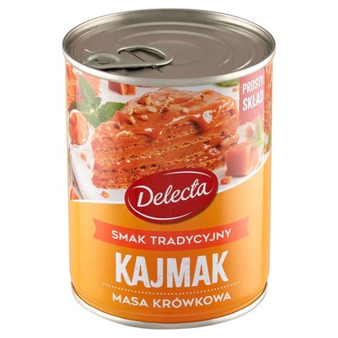 Delecta Kajmak masa krówkowa smak tradycyjny 400 g Zakupy online z