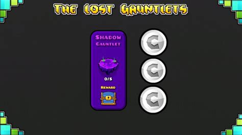 Shadow Gauntlet 5 5 ALL COINS Geometry Dash YouTube