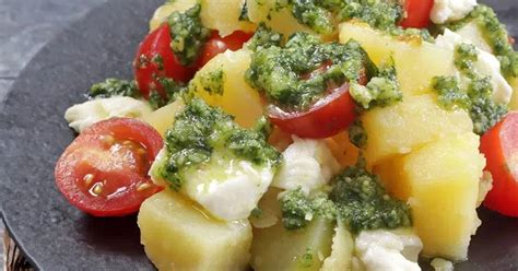 Ensalada De Patatas Al Pesto Cocina Y Recetas F Ciles