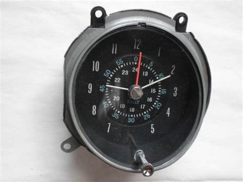 1969 1972 Pontiac Grand Prix Gto Lemans Tempest 24 Hour Rally Clock