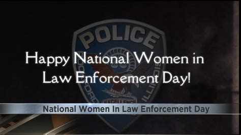 National Women In Law Enforcement Day Youtube