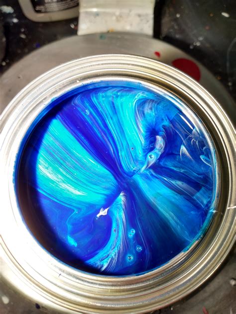 Mr. Blue Sky : r/unstirredpaint