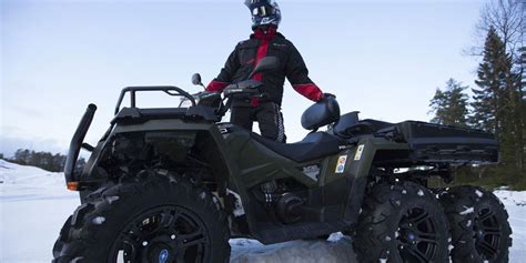 Motorrad Vergleich Can Am Outlander 6x6 650 DPS 2019 Vs Polaris