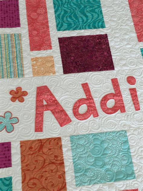 Made-to-order Personalized Baby Quilt Custom Baby Quilt - Etsy