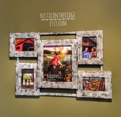 Barnwood Frame Collage Farmhouse Decor Rustic Decor Western Decor Country Decor Lodge Cabin