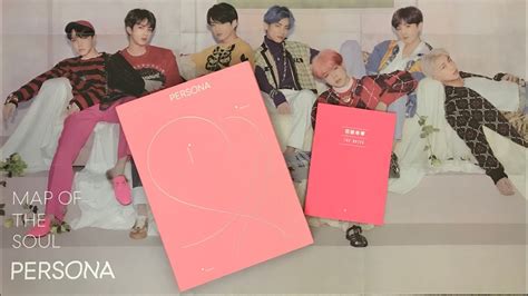 Unboxing Bts Map Of The Soul Persona Version 4 Youtube