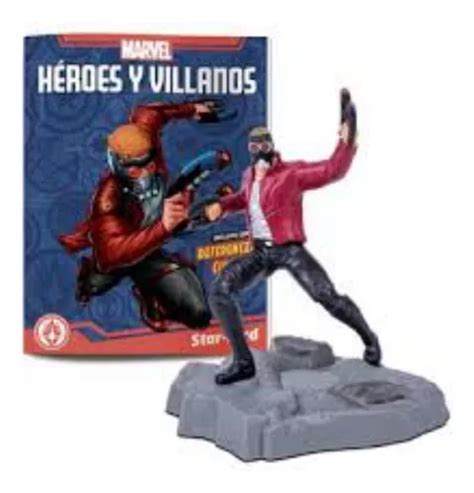 Colección Heroes Y Villanos Star lord Número 13 La Nación MercadoLibre