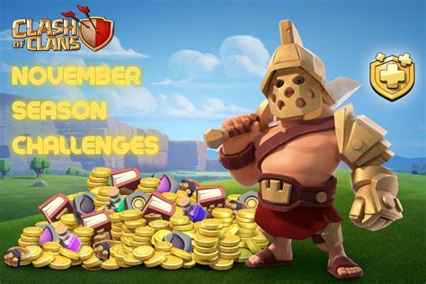 November Season Challenges In Clash Of Clans Information Perks And More