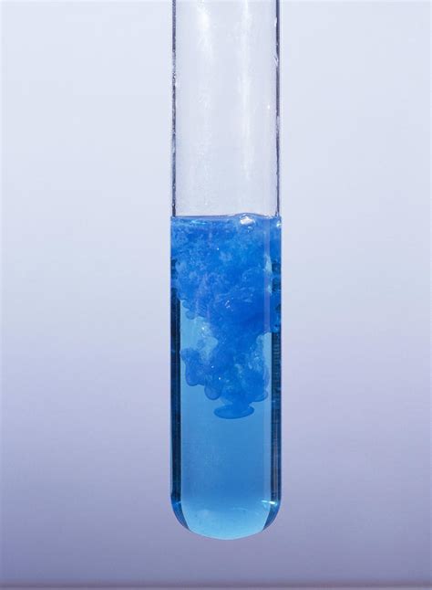 Copper Hydroxide Precipitate Photograph by Andrew Lambert Photography