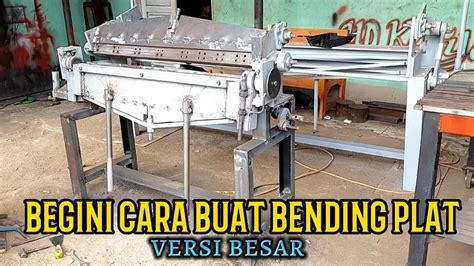 Cara Buat Alat Bending Plat Penekuk Plat 100 Cm Versi Besar YouTube