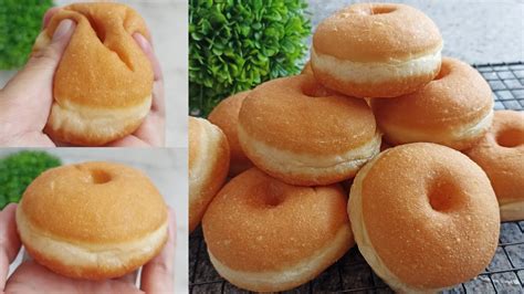 RESEP DONAT EMPUK EKONOMIS TANPA TELUR EMPUKNYA BISA TAHAN BERHARI