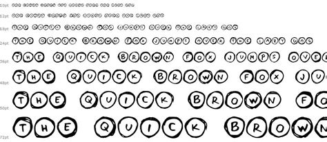 Letters In Circles Font By Vladimir Nikolic Fontriver