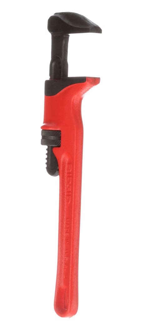 Ridgid Spud Wrench Cast Iron 2 58 In Jaw Capacity Smooth 12 In