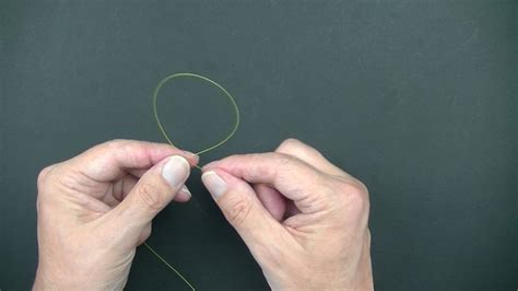 Perfection Loop How To Tie Coarse Fishing Knots