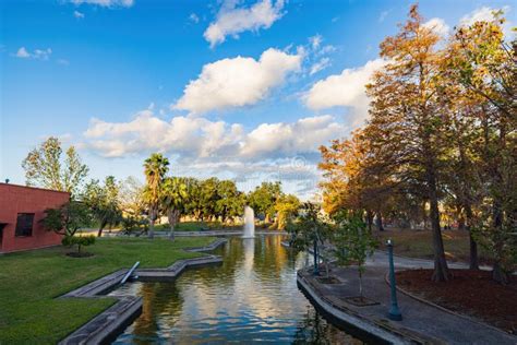 Afternoon View Of The Louis Armstrong Park Stock Photo Image Of