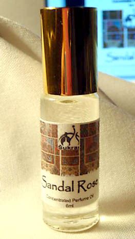 SANDAL ROSE Concentrated Perfume Oil Attar 6ml Aromatic Attars And Oils