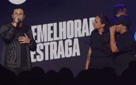 Matheus e Kauan emocionam Luiza ao chamá la ao palco e fazer homenagem