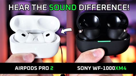 Airpods Pro Vs Sony Wf Xm Sound Hear The Difference Youtube