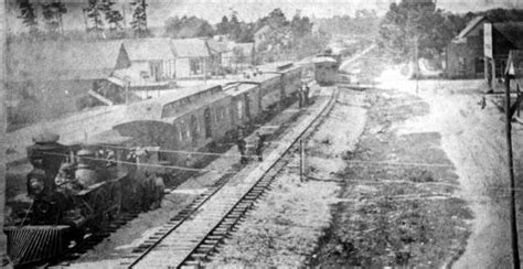 Florida Memory Savannah Florida Western Railway Train Jasper