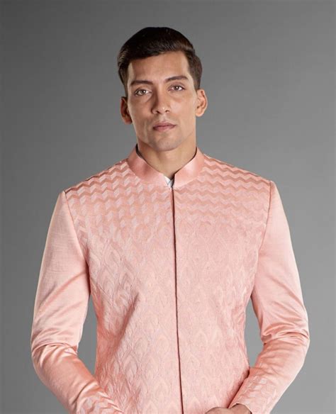 Peach Ombre Sherwani More Mischief