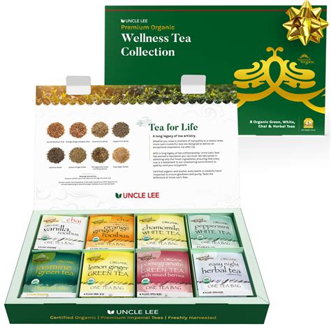 Buy Uncle Lees Teperial Tea T Set Tea Sampler T Box With Green