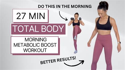 Total Body Morning Fresh Minute Morning Entire Body Dumbbell