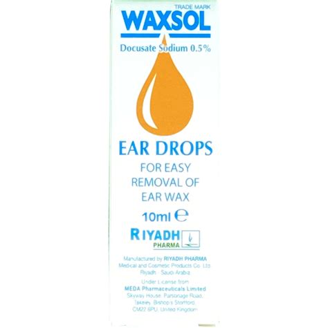 Buy Waxsol Ear Drops 10ml Online At Best Price And Same Day Delivery At Nextdoormed