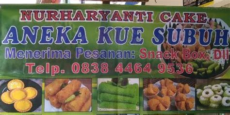 Daftar Harga Menu Delivery Nur Jajanan Pasar Kue Subuh Pqsar Kedip