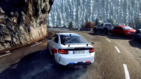 Vr Bmw M Competition Rally Monte Carlo Approche Du Col De Turini