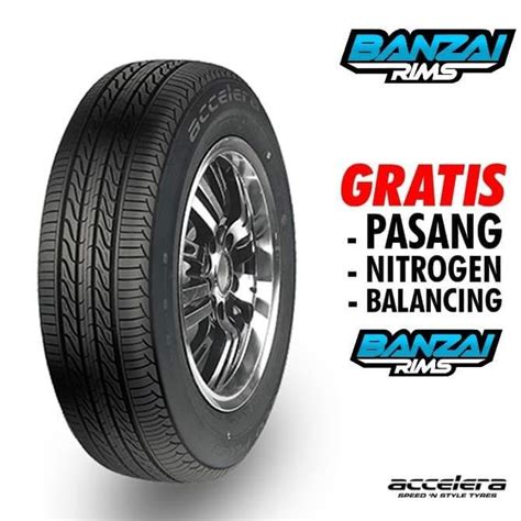 BAN MOBIL 195 65 R15 ACCELERA ECO PLUSH UKURAN 195 65 RING 15 Lazada