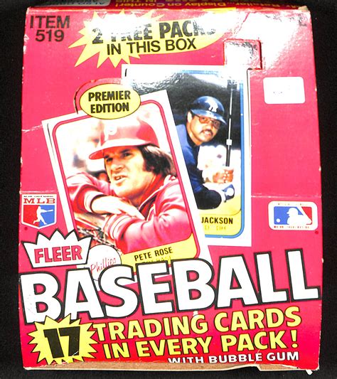 Lot Detail Sealed Boxes Of Fleer Donruss Baseball Cards