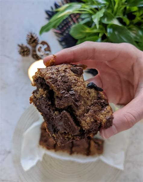 Vegan Gf Choc Chip Blondies