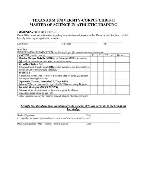 Fillable Online Tamucc Edu Grad College FormsForms And Templates