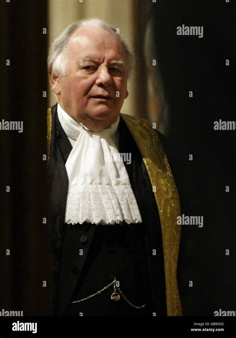 Speaker Of The House Of Commons Michael Martin Walks In A Procession During The State Opening Of