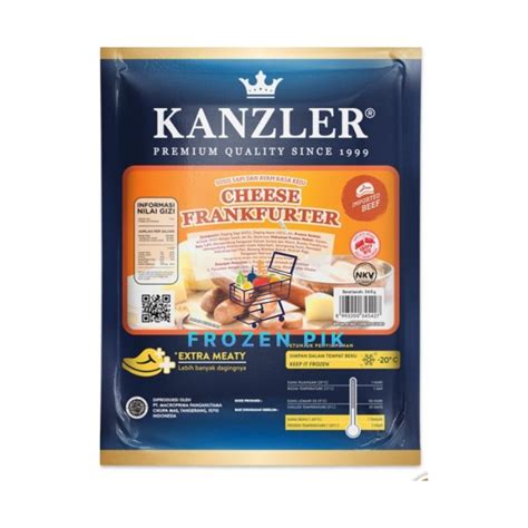 Jual Kanzler Sosis Cheese Frankfurter Gr Pcs Shopee Indonesia